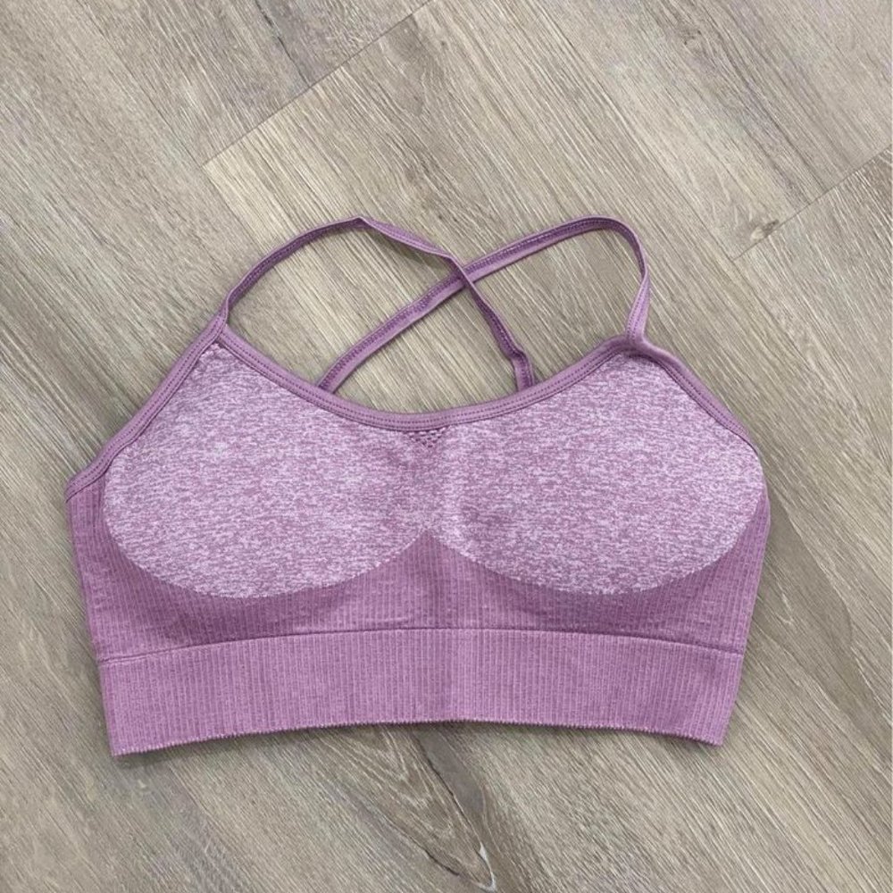 Women’s Purple Sports Bra - S